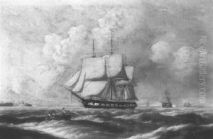Shipping Off Spithead by John Callow