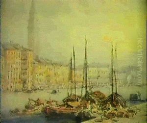 Venice From The Dogana Venice From The Dogana
