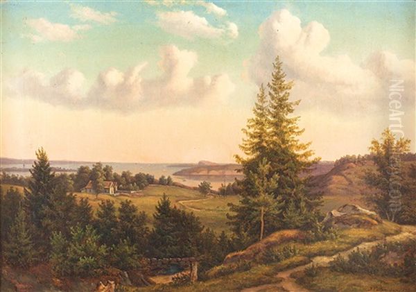 Norwegische Kustenlandschaft - view 1