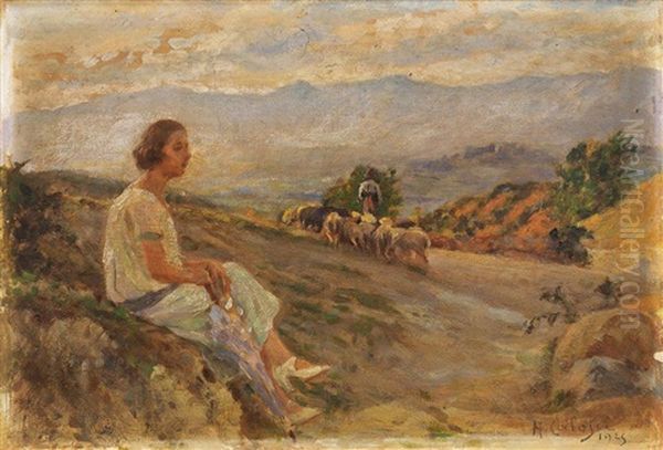 Paesaggio Con Figura - view 1