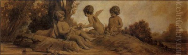 Putti Nel Paesaggio - view 1