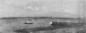 Remorqueur Quittant Le Port