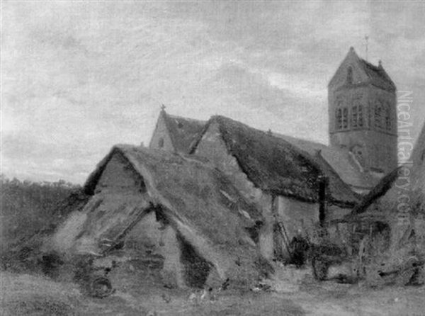L'eglise D'orrouy - view 1