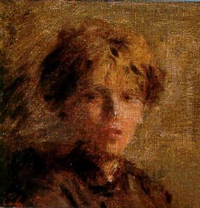 Portrait D'une Jeune Fille Portrait D'une Jeune Fille