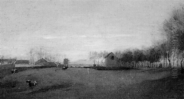Paysage Aux Chevaux De Labour - view 1