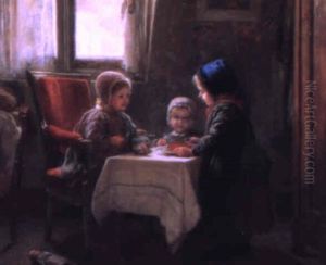 La Donette by Adolphe Felix Cals