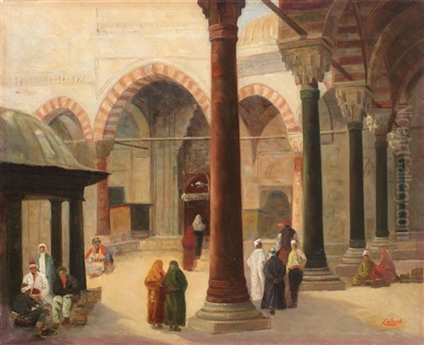 Inside The Mosque - view 1