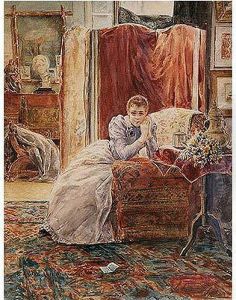 Dama En Interior by German Alvarez Algeciras