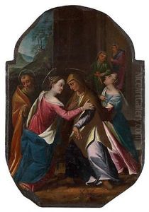 The Visitation by Denys Calvaert