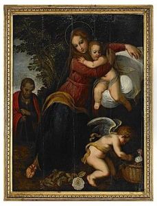 Heliga Familjen by Denys Calvaert