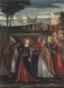 Le Debarquement De Sainte Ursule A Bale Le Debarquement De Sainte Ursule A Bale