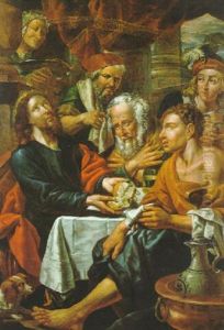 Christus Und Die Junger In Emmaus