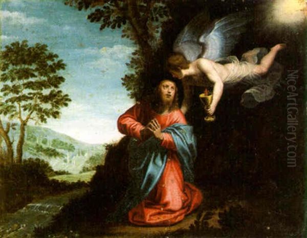 Christ In The Garden Of Gethsemane - view 1