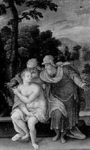 Susanna Und Die Beiden Alten by Denys Calvaert