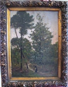 Le Ramassage Du Bois Dans La Foret Landaise