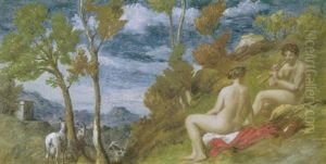 Rural Idyll by Edward Calvert