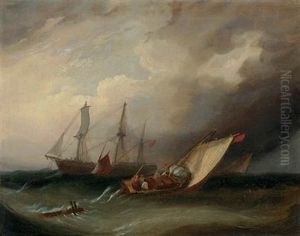An Approaching Squall by Frederick Calvert
