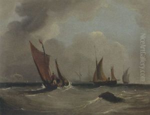 An Approaching Squall by Frederick Calvert