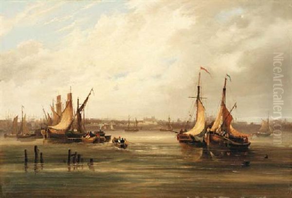 Shipping In A Busy Port - view 1