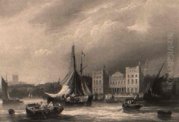 Fowler's Hungerford Market With The Spire Of St. Mary-le-strand - view 1