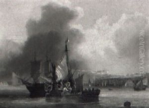 Unloading The Cargo With The Port Of Dover Beyond