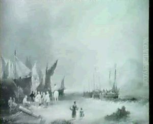 The Harbour Mouth by Frederick Calvert