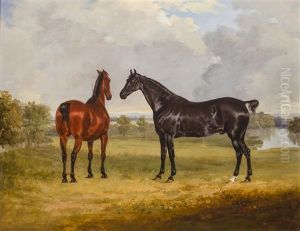 Horses In A Landscape