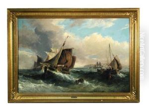 Fishing Boats In Rough Seas