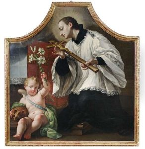 San Luigi Gonzaga by Jacopo Alessandro Calvi