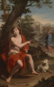 Saint Jean Baptiste Dans Un Paysage by Jacopo Alessandro Calvi