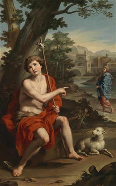 Der Heilige Johannes Der Taufer In Einer Landschaft - view 1