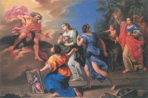 Giove Difende Le Arti by Jacopo Alessandro Calvi
