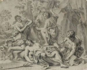 L'ivresse De Bacchus by Jacopo Alessandro Calvi