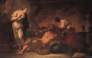 Lot And His Daughters by Jacopo Alessandro Calvi