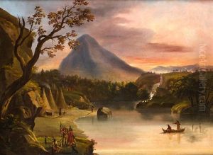 Nacimiento Del Rio Mississippi by Nicolino V. Calyo