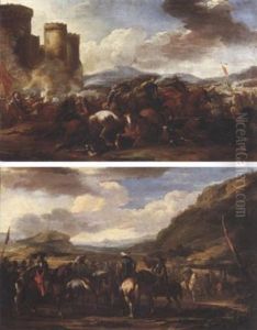 Reitergefecht by Antonio Calza
