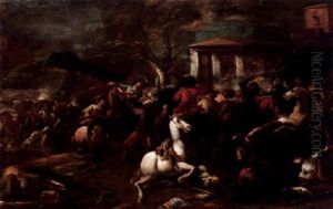 Ryttarbatalj by Antonio Calza