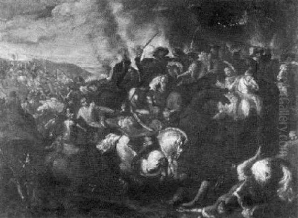 Reiterschlacht Im Turkenkrieg Von 1716-18 - view 1