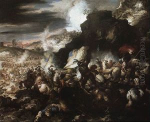 Cavalry Engagement by Antonio Calza