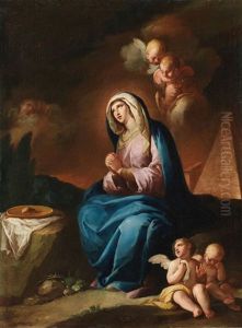 Virgen De La Soledad by Jose Camaron Y Boronat