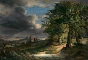 Paisaje Nublado by Vicente Camaron y Torra