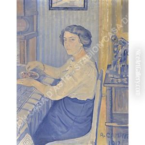 Signora In Cucina by Antonio Camaur