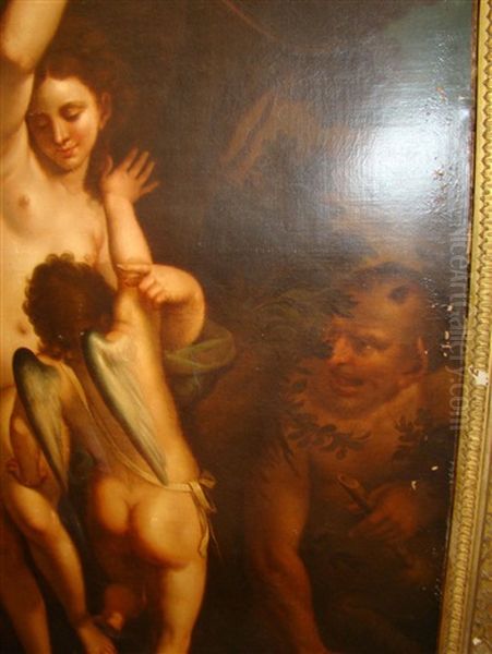 Venus And Cupis With A Satyr - view 1