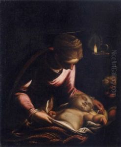 The Madonna And Child With The Infant Saint John The Baptist The Madonna And Child With The Infant Saint John The Baptist