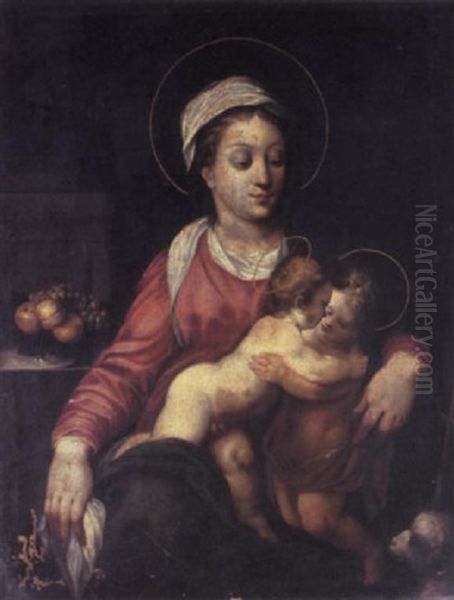The Madonna And Child With The Infant Saint John The Baptist - view 1