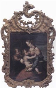 Vierge A L'enfant Avec Saint Jean-baptiste