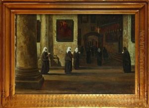 Procession De Religieuses Au Saint - Sepulcre
