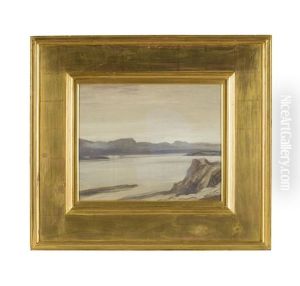 Loch Linnhe Pale Morning by David Young Cameron