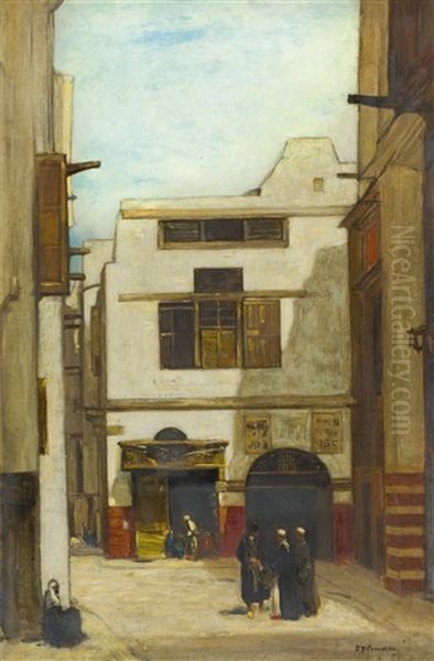 A Street In Cairo - view 1