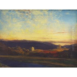 A Castle Near Morvern by David Young Cameron